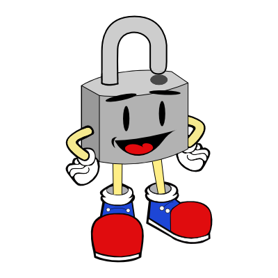 Locksmith Guy Mascot Locksmith Guy Mascot